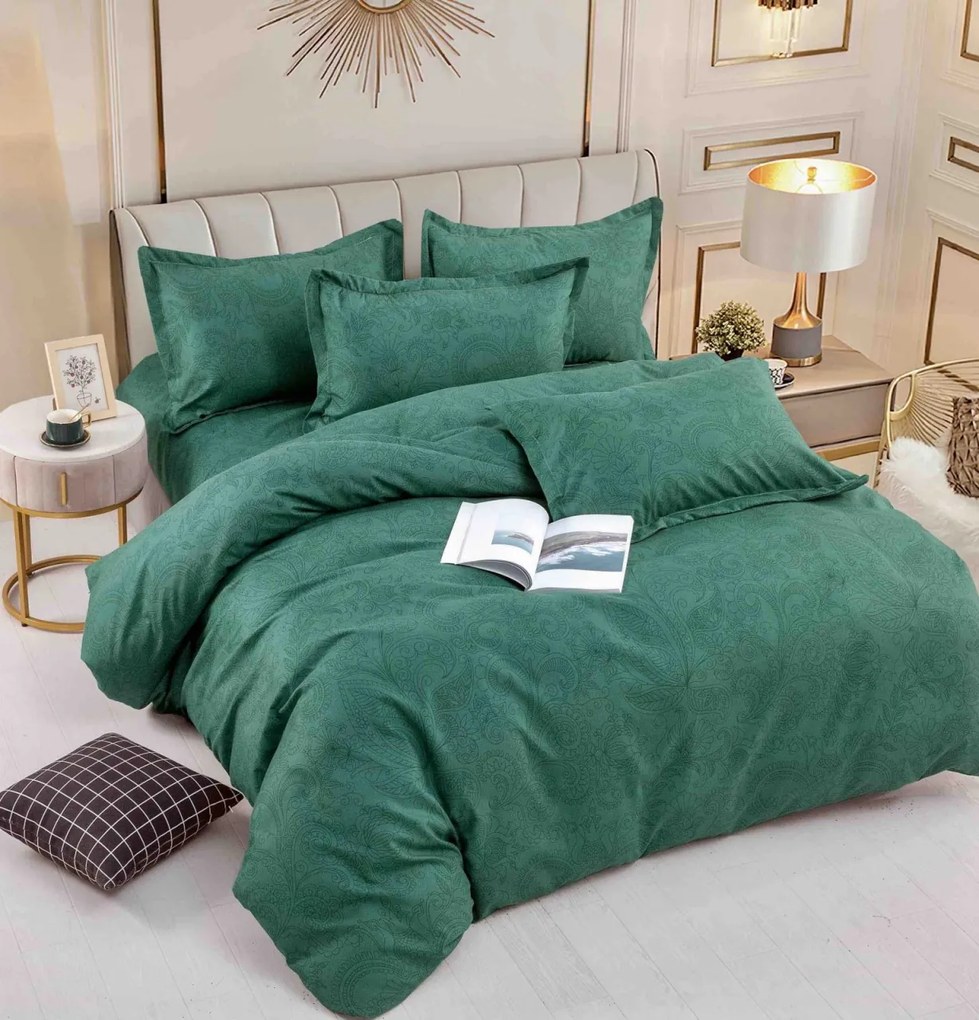 Lenjerie pat dublu, 6 Piese, Finet Premium