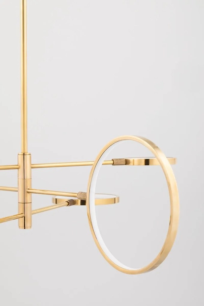 Lustra LED dimabila design modern SATURN