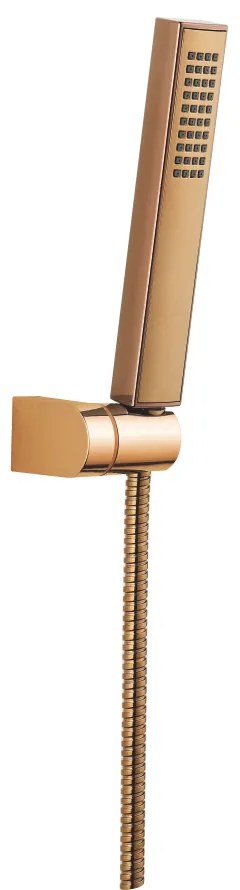 Kit de dus cu 1 functie Laveo POLLA, auriu rose