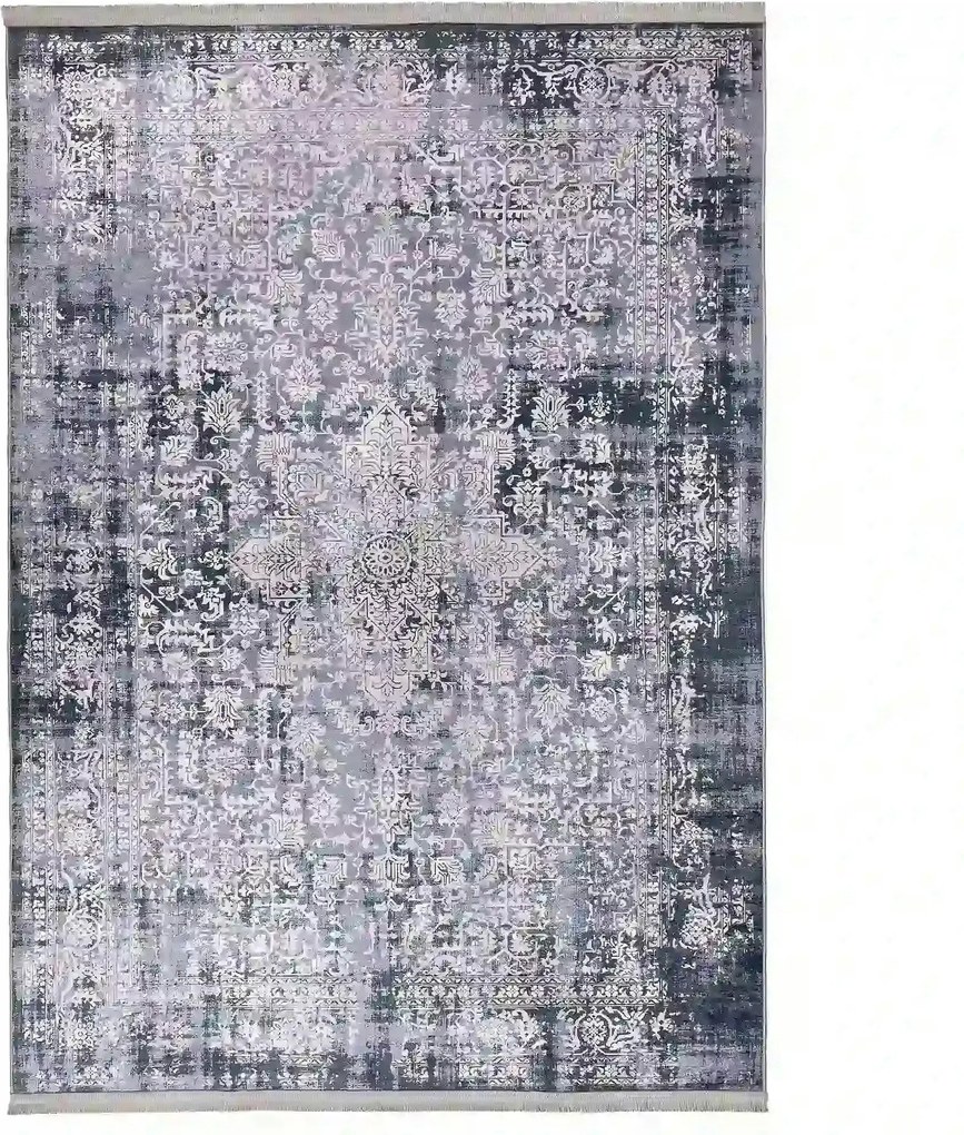 Covor 1028, 80x150 cm, forma dreptunghiulara, tesatura catifelata, mul