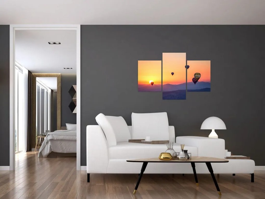 Tablou cu baloane de aer cald (90x60 cm)