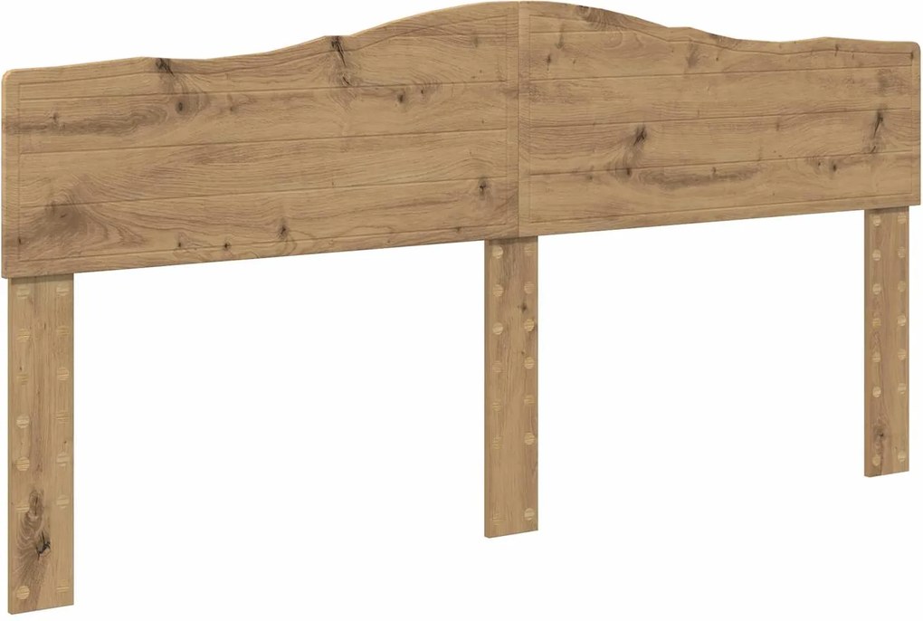 vidaXL Tăblie cap Stejar Artizanal 180 cm Lemn compozit