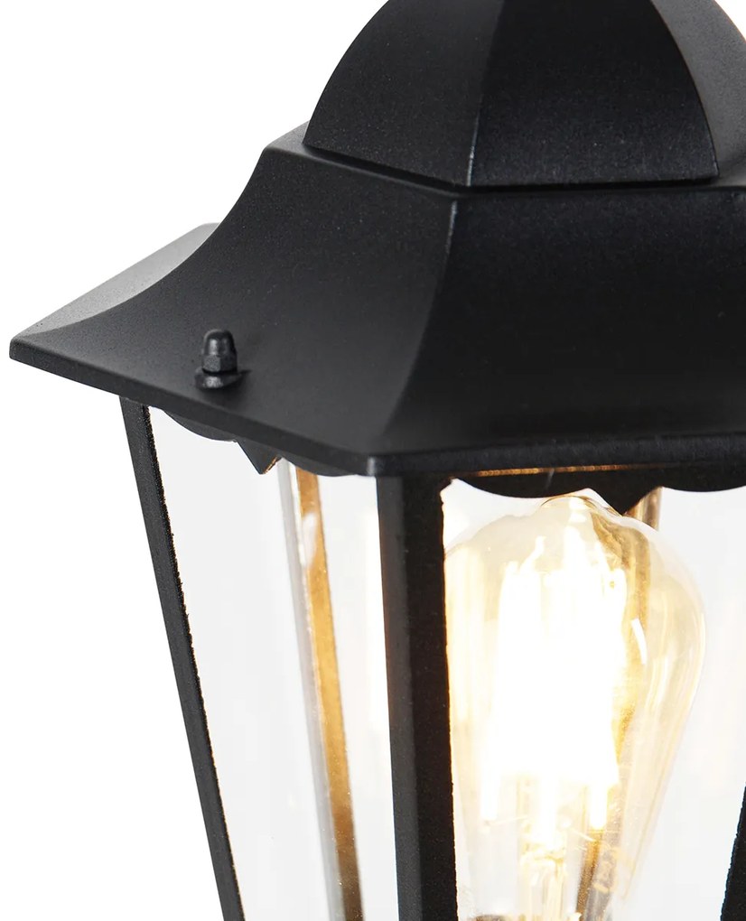 Lampă inteligentă de exterior neagră 125 cm, incl. WiFi ST64 - New Orleans