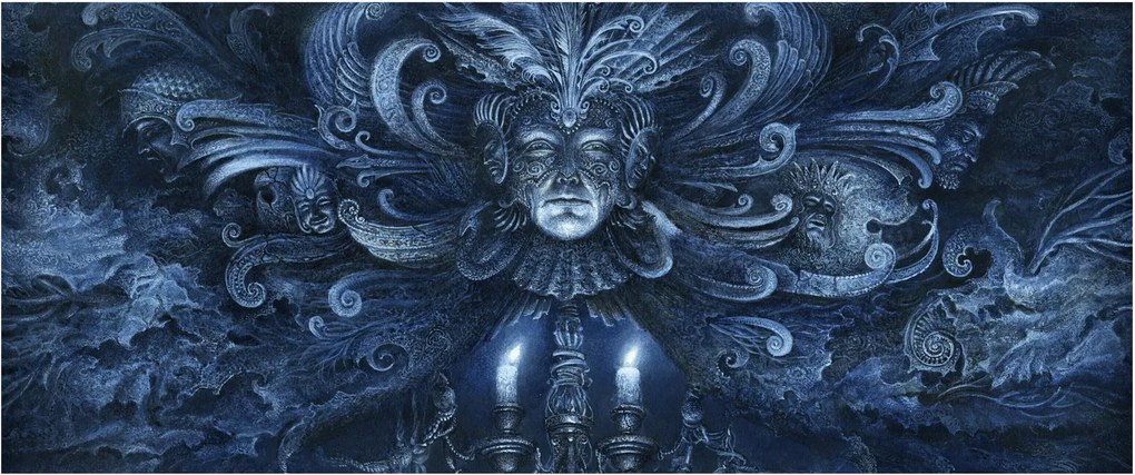 Tablou - Baroc întunecat (120x50 cm)