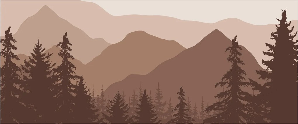 Tablou - Munții Maro N⁰2 (120x50 cm)
