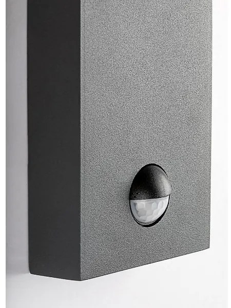 Lampă de perete de exterior cu senzor SAVANO 1xE27/40W/230V IP44 Rabalux 7267