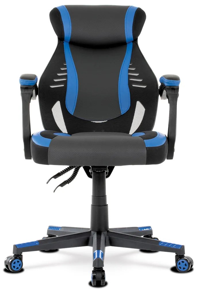 Fotoliu de birou/gaming Ymbun-Y213-BLUE (Negru + Albastru). 1042719