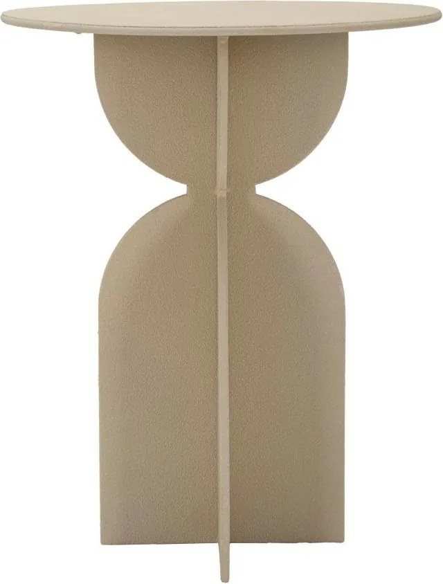 Măsuță auxiliară rotundă din metal ø 45 cm Dune – Mauro Ferretti