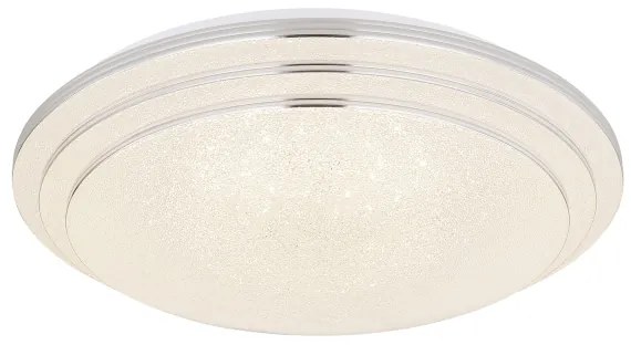 Plafonieră LED dimabilă Globo 48419-18 ALEY LED/18W/230V + telecomandă