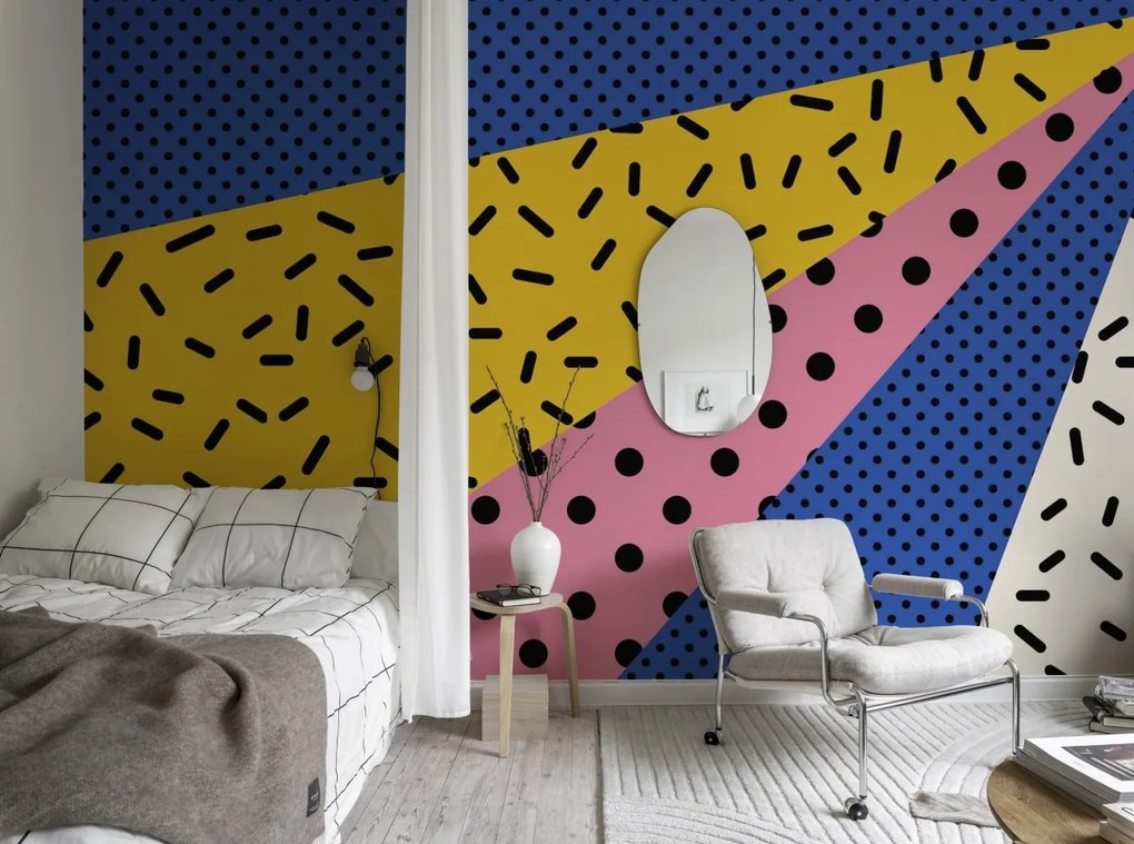 Fototapet, Rays of the 90s, Rebel Walls