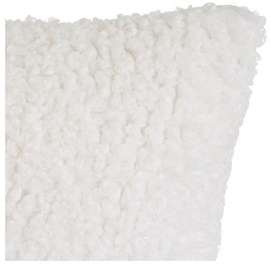 Pernă decorativă din sherpa 45x45 cm Sherpa – Casa Selección