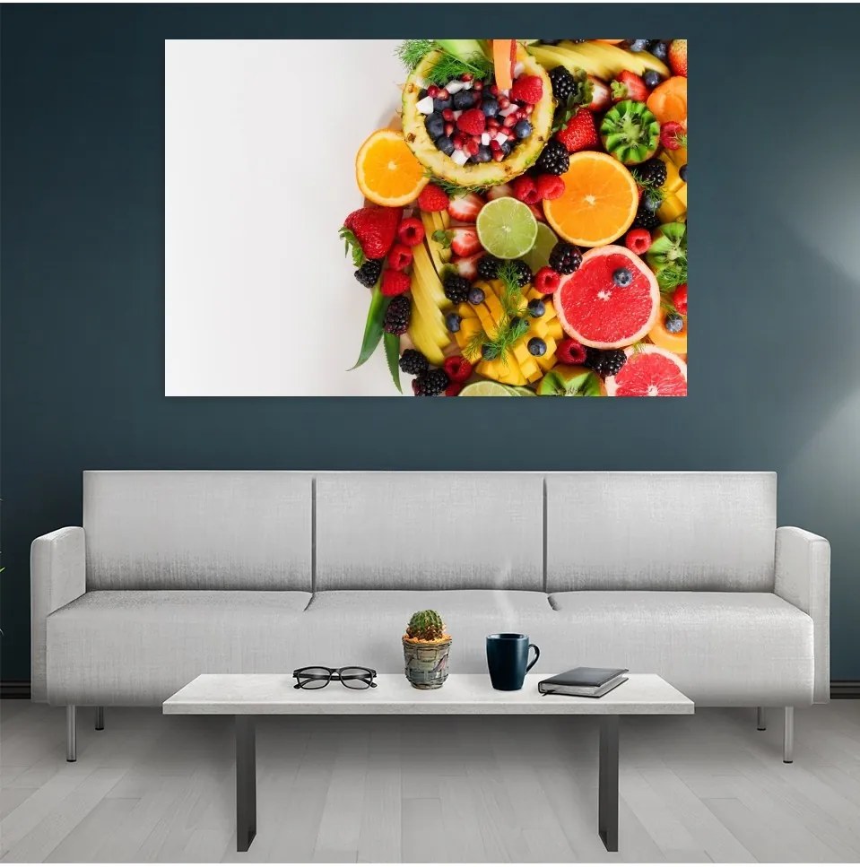Tablou canvas Fruits Explosion 120x80 cm