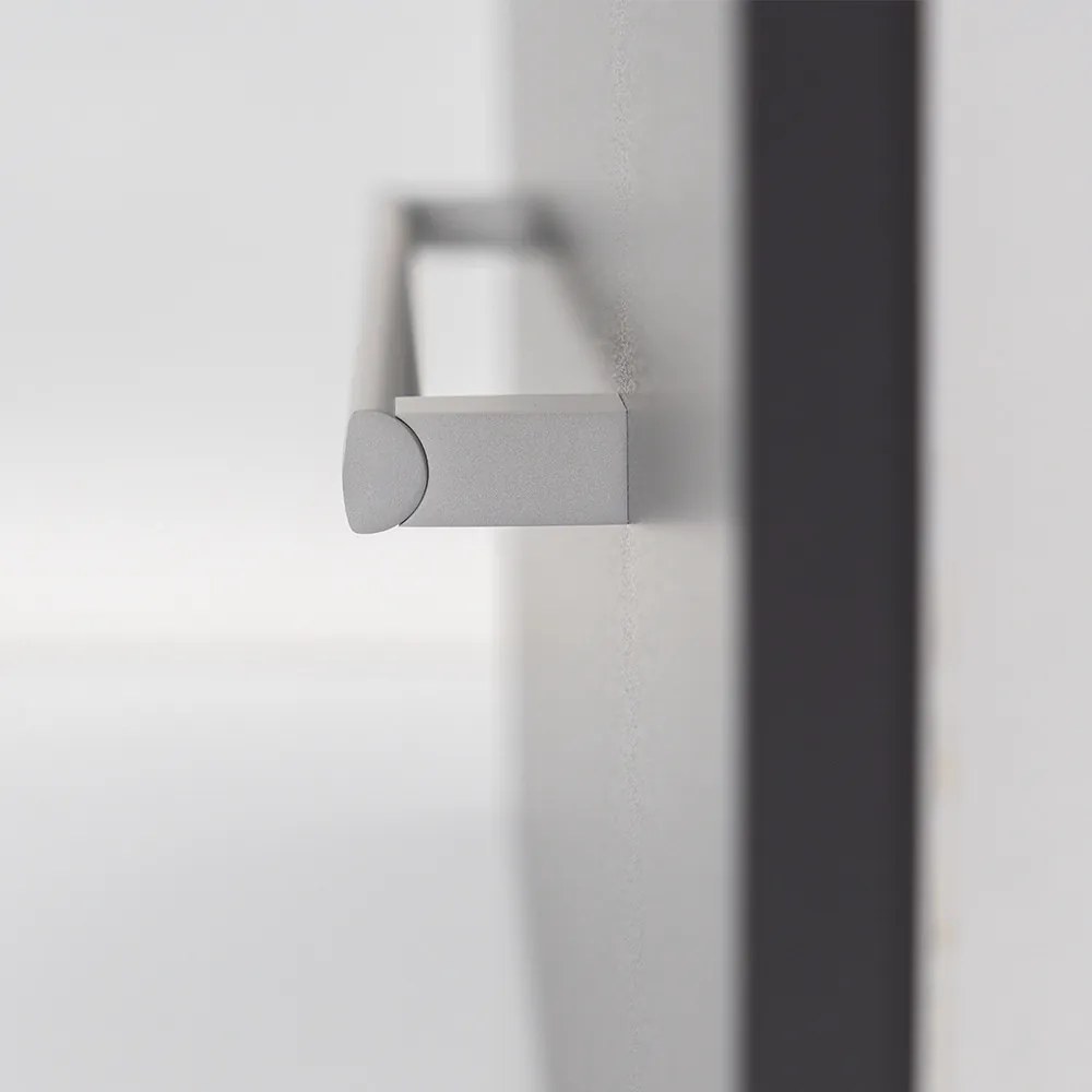 Mobilier complet de baie Vario Clam 80 alb-antracit