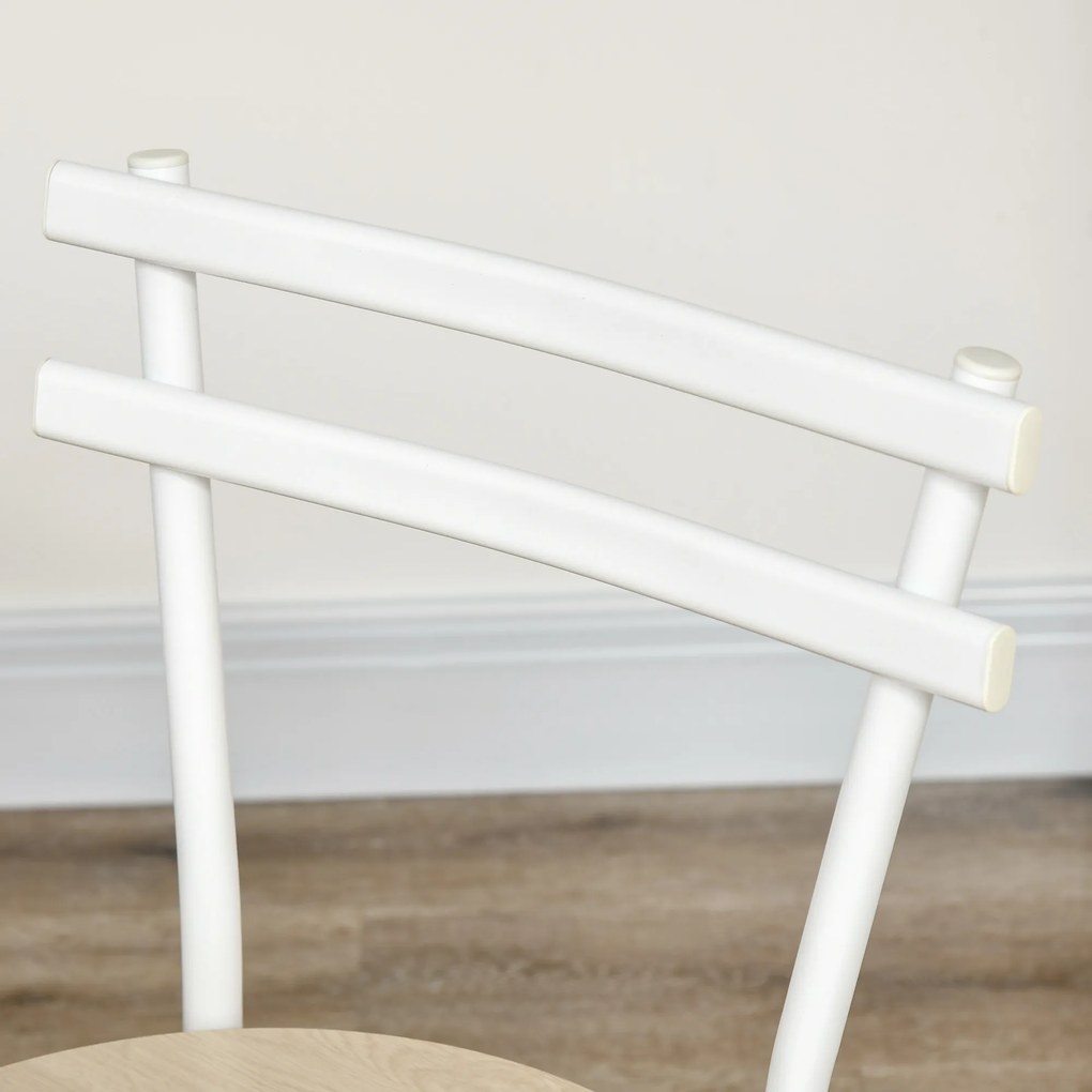 Set de masa cu scaune HOMCO , masa din MDF, masa de bucatarie | Aosom RO