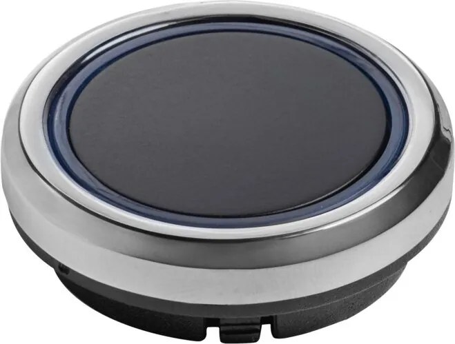 Întrerupător dimabil Ring GTV pentru bandă LED, 36-72W, 12-24V, IP20, negru, cablu 2 m 72 W, 24 V, 2 m, Negru, Plastic