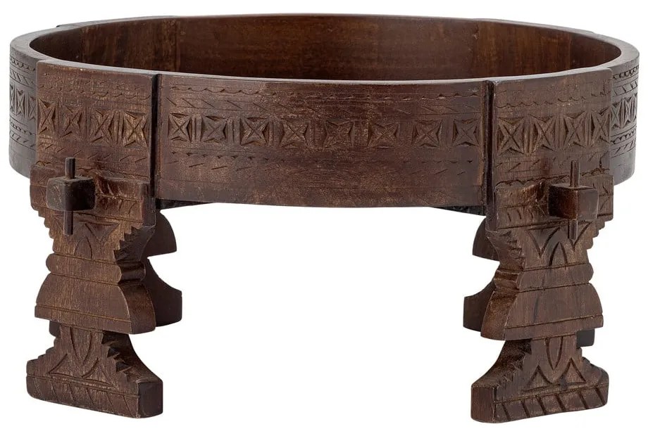 Taburet bej/maro închis Paloma – Bloomingville