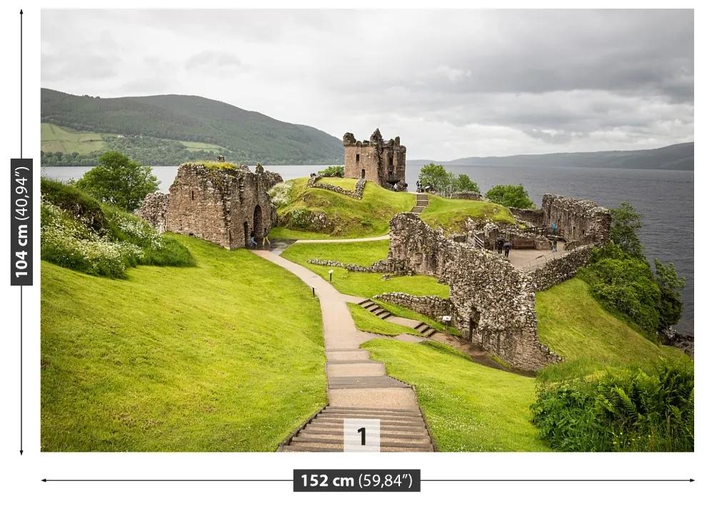 Fototapet Loch Ness Castle