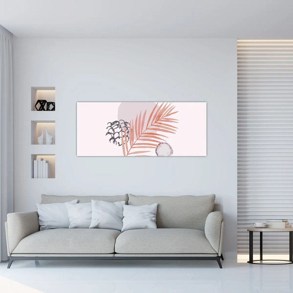 Tablou - Minimalism violet N⁰3 (120x50 cm)