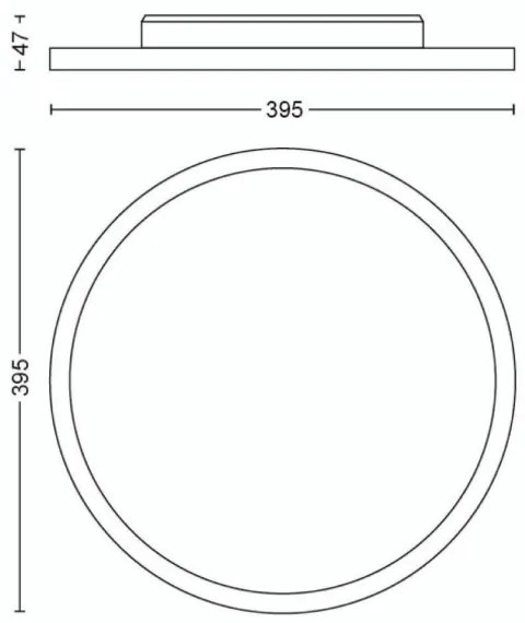 Plafonieră LED dimabilă Hue AURELLE LED/19W/230V Philips + telecomandă