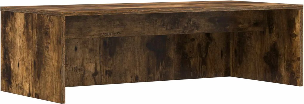 vidaXL Birou montat pe perete Stejar fumuriu 100 x 45 x 30 cm