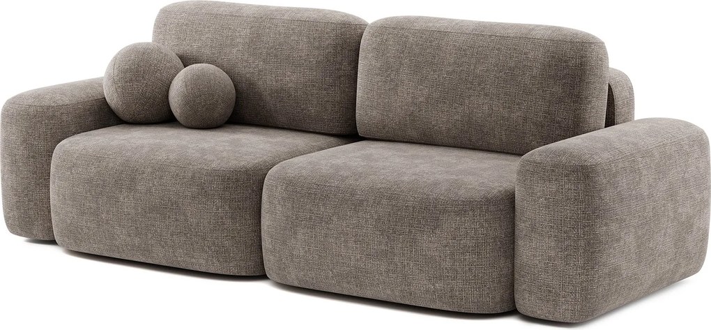 Canapea lemn masiv Bold Extensibila, 259 × 107 × 88 cm