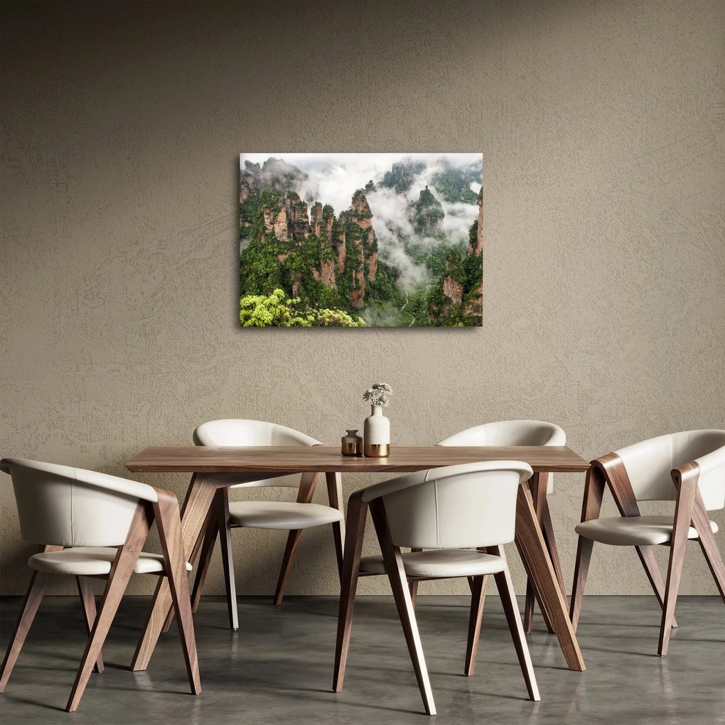 Tablou - Parcul Național Zhangjiajie, China (70x50 cm)