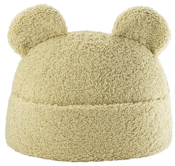 Pernă decorativă pentru copii verde din țesătură bouclé Teddy Pouch – Wigiwama
