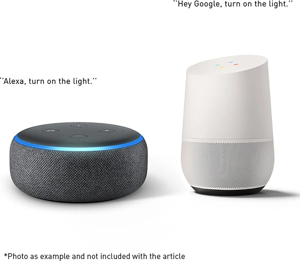 Lampă de perete inteligentă din lemn de nuc cu Wi-Fi G9 - Transfer