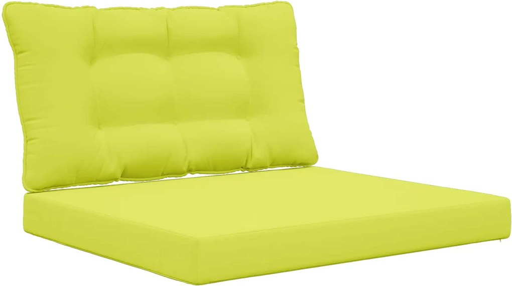 vidaXL Perna pentru canapea de exterior 2 pcs Verde Poliester