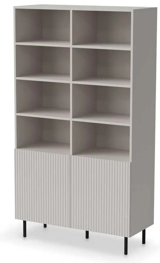 Dulap cu rafturi Kensington, crem