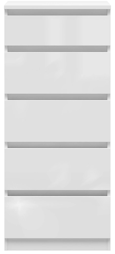 Comodă Tetrix 3 (alb lucios) . Promo -44%. 1098481