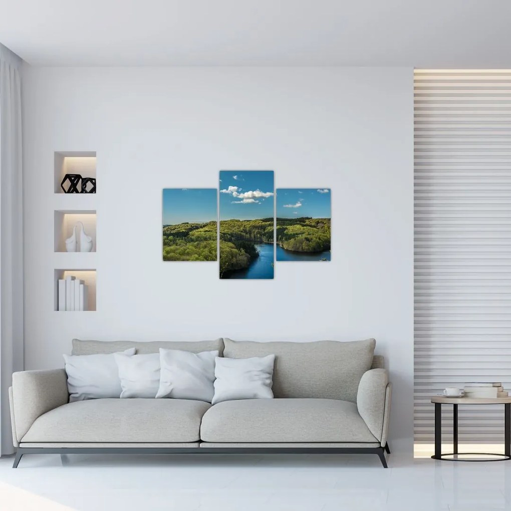 Tablou - Lac montan (90x60 cm)