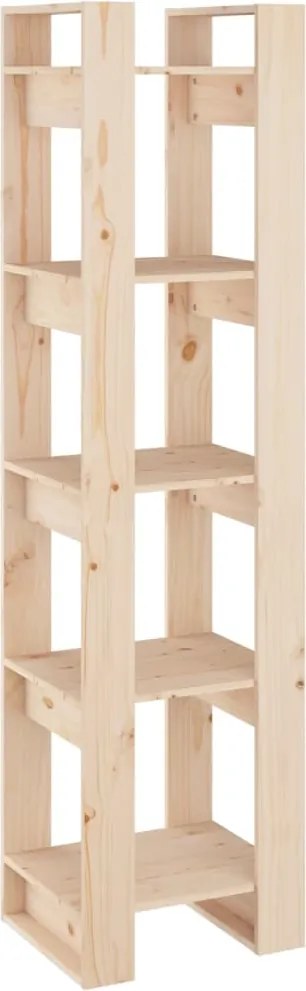vidaXL Bibliotecă/Separator cameră, 41x35x160 cm, lemn masiv pin