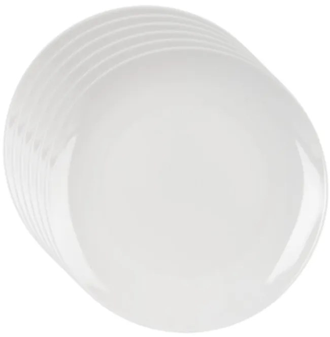 Farfurie întinsă din porțelan Orion MONA pentru copii, diam. 21 cm, 6 buc.