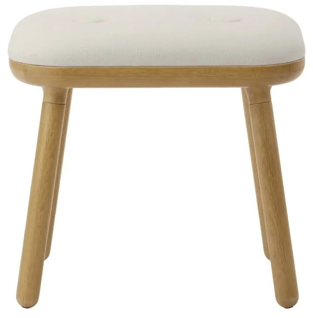 Scaun alb-în culoare naturală Paff Tall – UMAGE