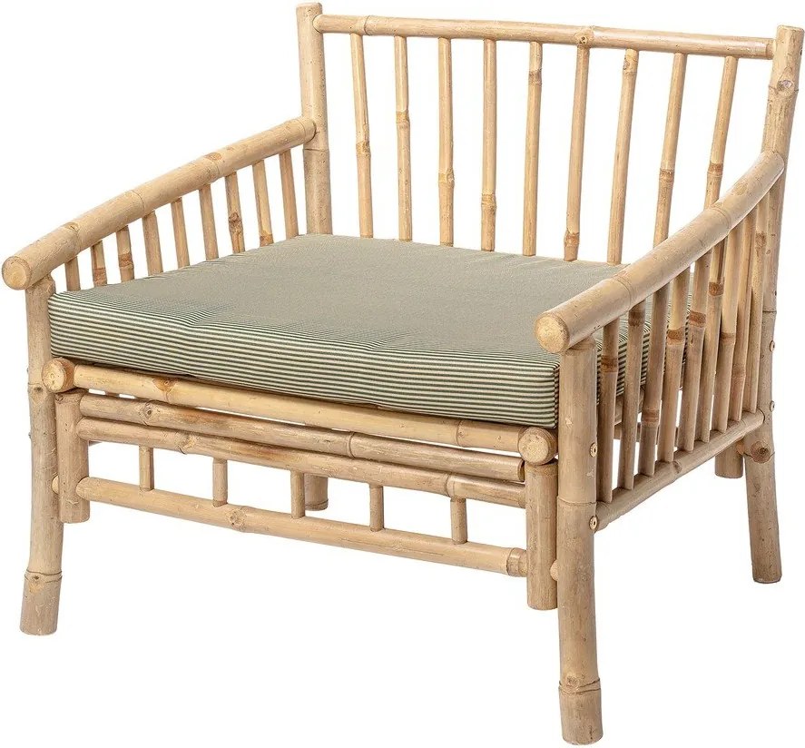 Fotoliu de grădină natural din bambus Sole – Bloomingville