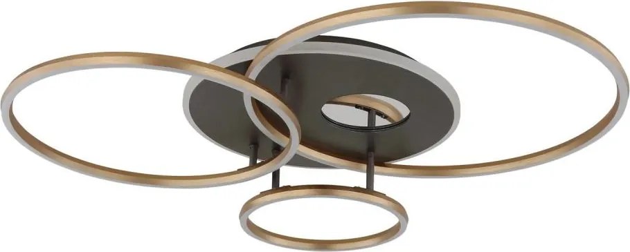 Globo 48466-54 - Plafonieră LED dimabilă INVERTINA 54W/230V 90x70 cm+telecomandă
