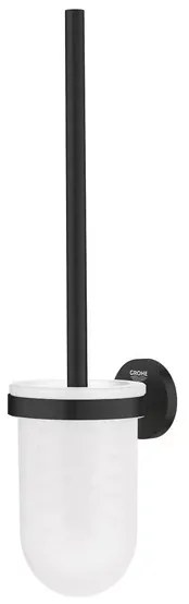 Perie wc negru mat Grohe Essentials