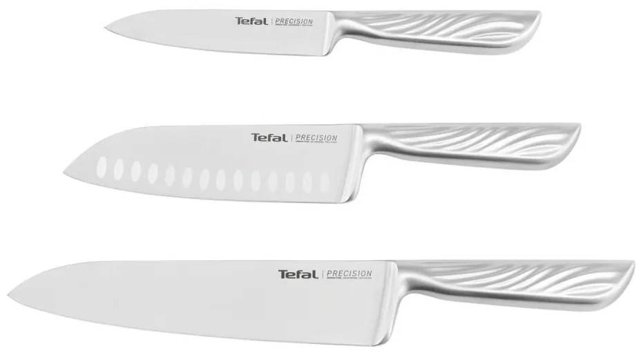 Tefal PRECISION — Set de 3 cuțite de bucătărie