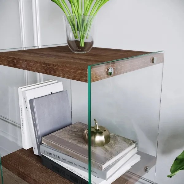 Bibliotecă 80x40 cm pin