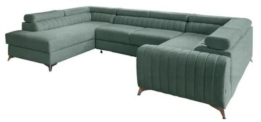 Colțar Louis 347cm verde