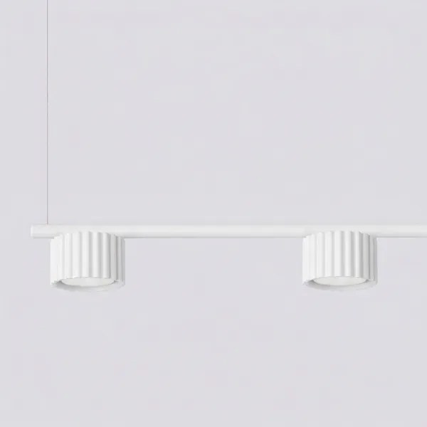 Sollux SL.2695 - Lustru suspendat pe cablu AURA 4xGX53/10W/230V alb