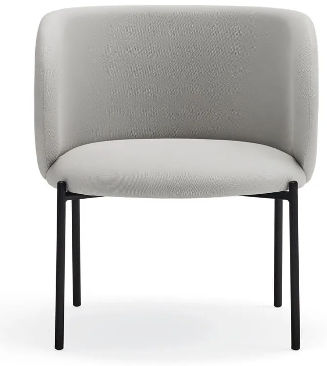 Fotoliu Teulat Mogi, gri deschis