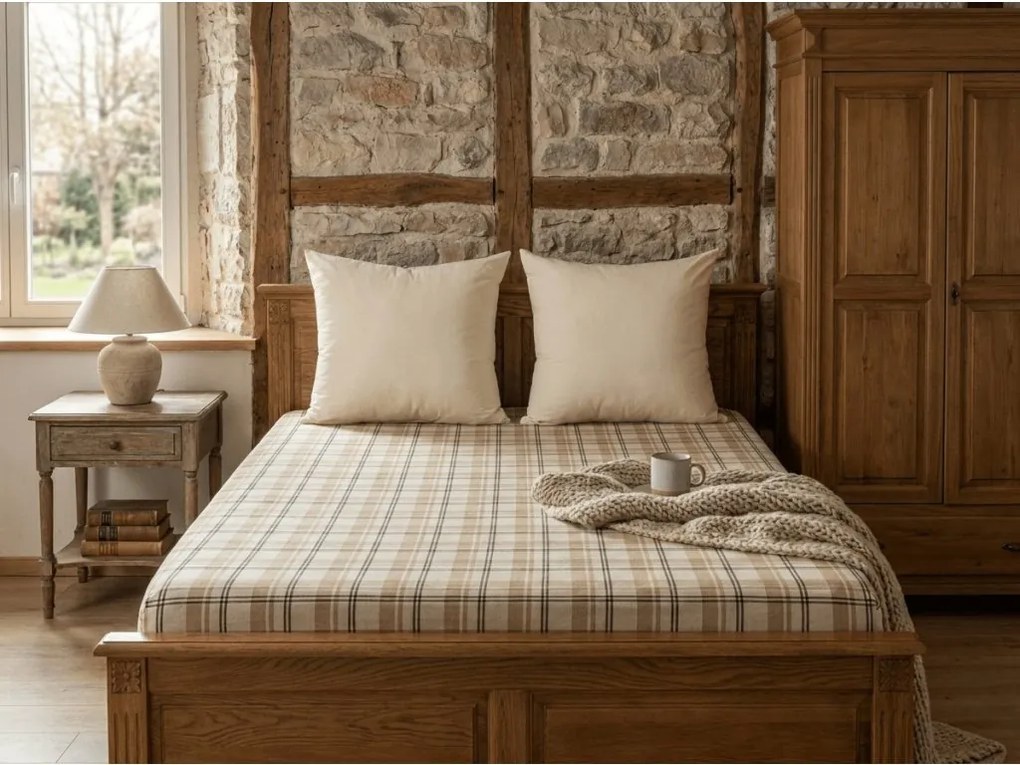 Cearsaf Cocolino microplus PLAID 90x200 cm crem