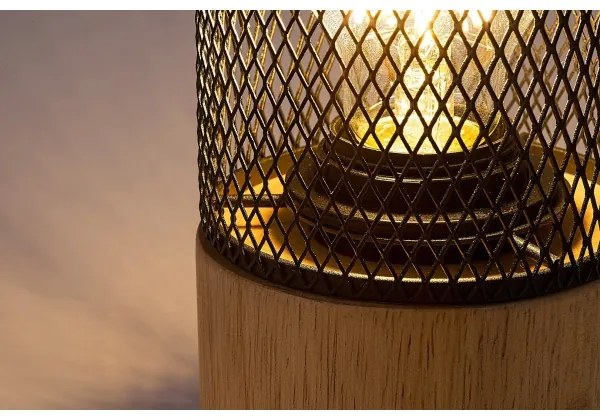 Lampă de masă CALLUM 1xE27/25W/230V fag Rabalux 74040