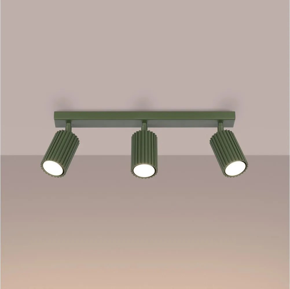 Brilagi - Spot LED CRESTO 3xGU10/10W/230V verde