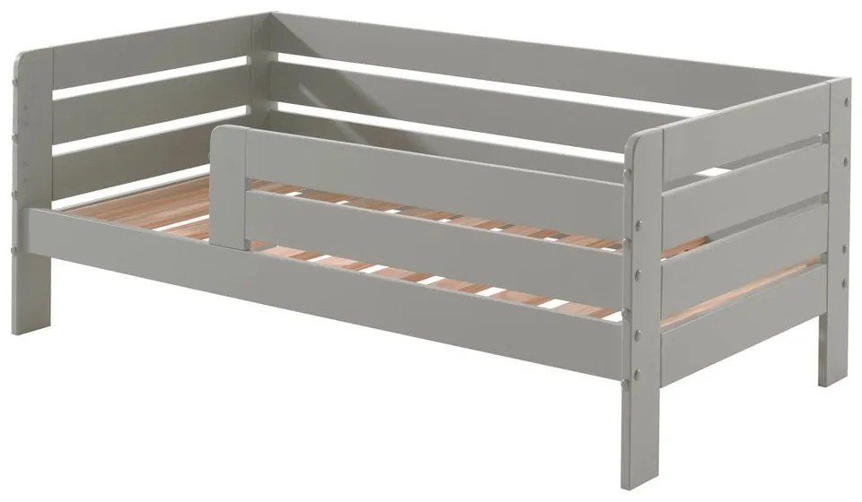 Pat pentru copii Vipack Kid, 70 x 140 cm, gri