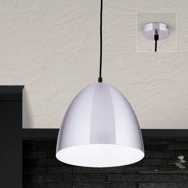 Pendul stil modern Loft small aluminiu