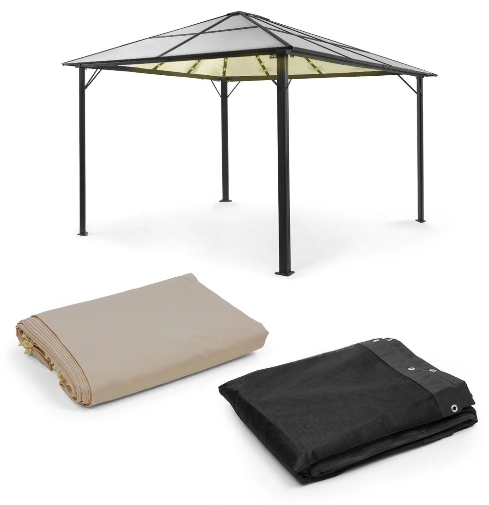 Pantheon Solid Sky Ambient Solar, pavilion, 3 × 4 m, iluminat solar