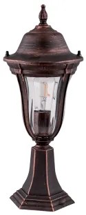 Mini stalp exterior 1 bec E27 IP44 MARK 96204MF/BRB